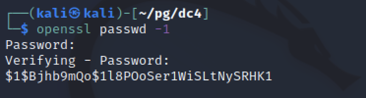 create passwd hash